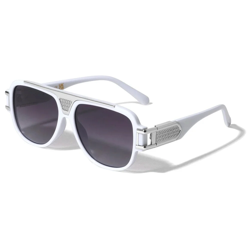 SUNGLASSES ELEGANT RETRO HIP HOP‎ STYLE RAPPER NEW MALE FLAT LENS RETRO CLASSIC